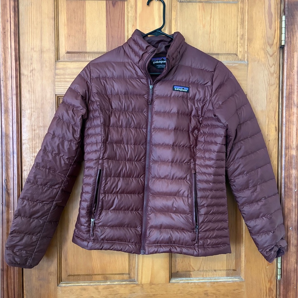 Patagonia Maroon Puffer Jacket